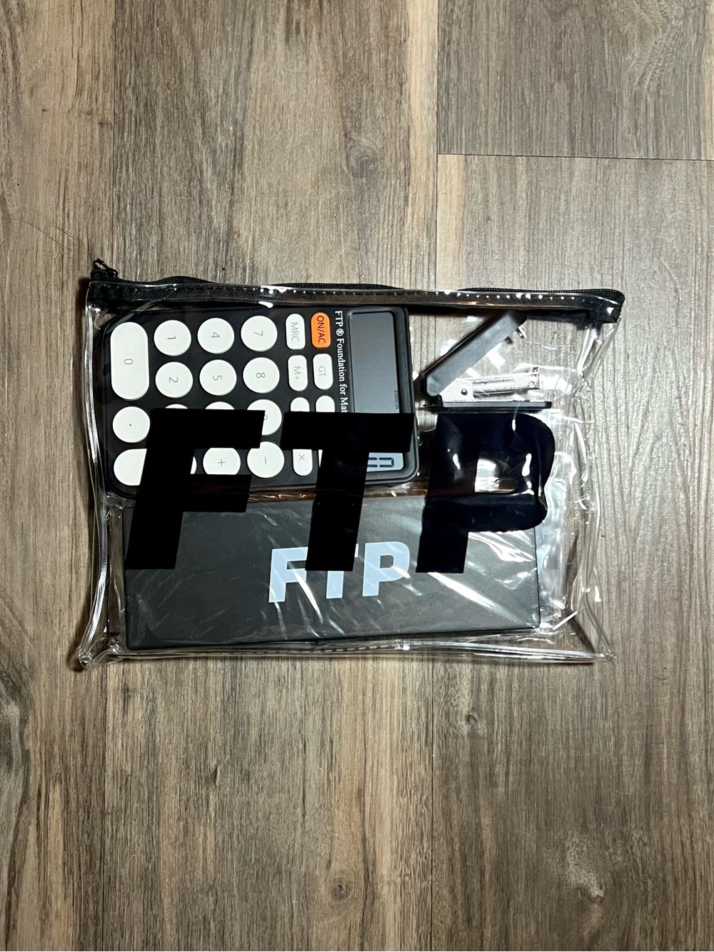 New FTP School Accessories Essentials Set Calculator Ruler College